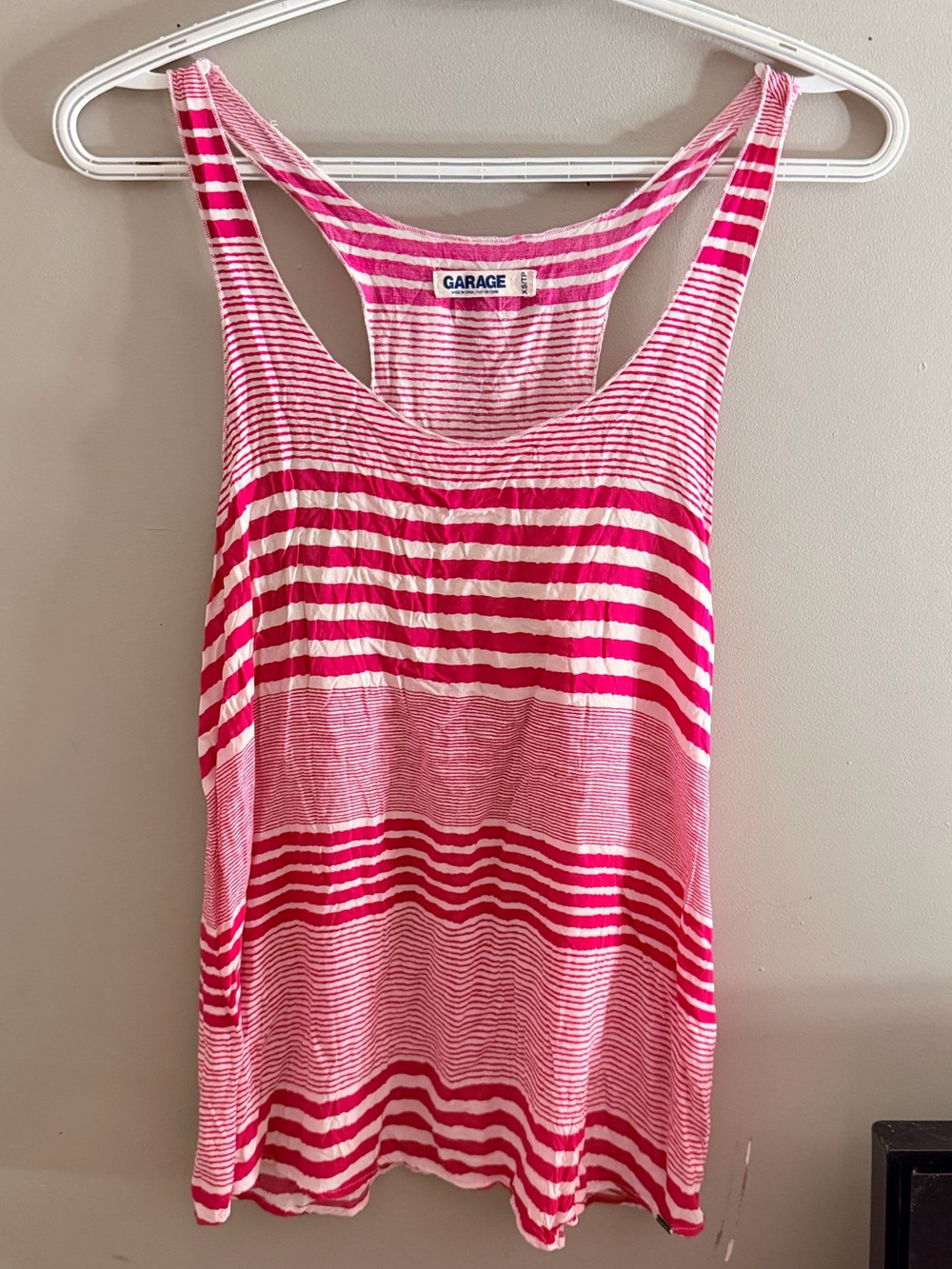 Garage ⭐️ Y2K horizontal Striped flowy tank cool comfy